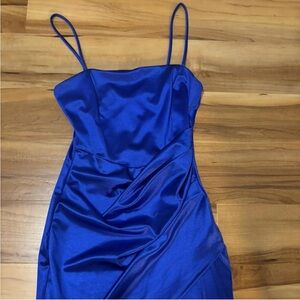 Windsor Royal Blue Spaghetti Strap Dress
